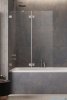 Radaway Essenza Pro Brushed Nickel Pnd II parawan nawannowy 120cm lewy szczotkowany nikiel 10102120-91-01L
